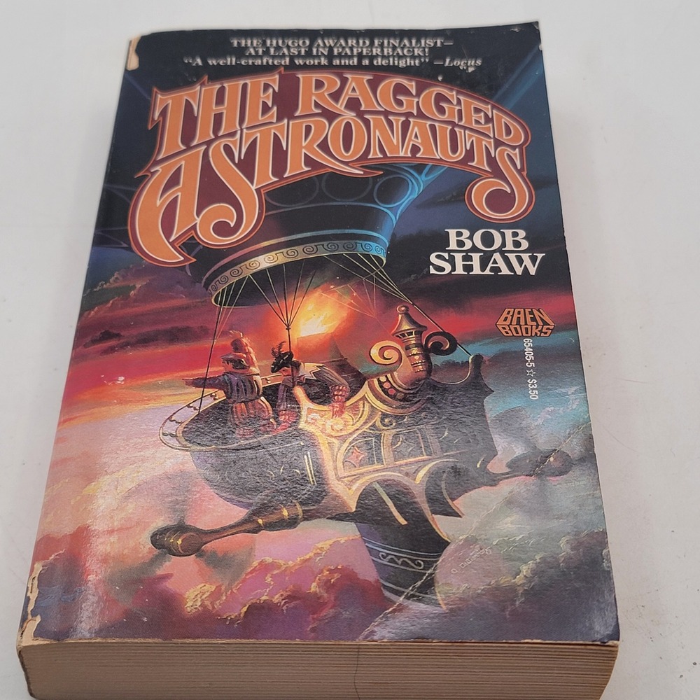 Bob Shaw The Ragged Astronauts Paperback 1st Printing Baen Sci-Fi Fair